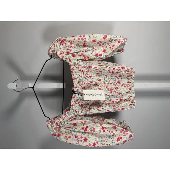 NWT Revolve Sokie Collective Puff Sleeve Mocked Top XS - Picture 2 of 8